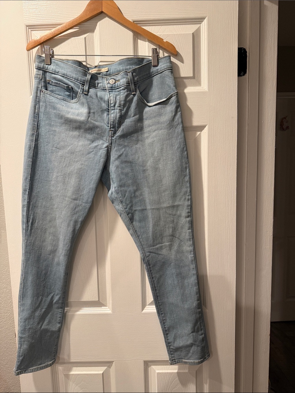 Levi's Light Blue Skinny Jeans